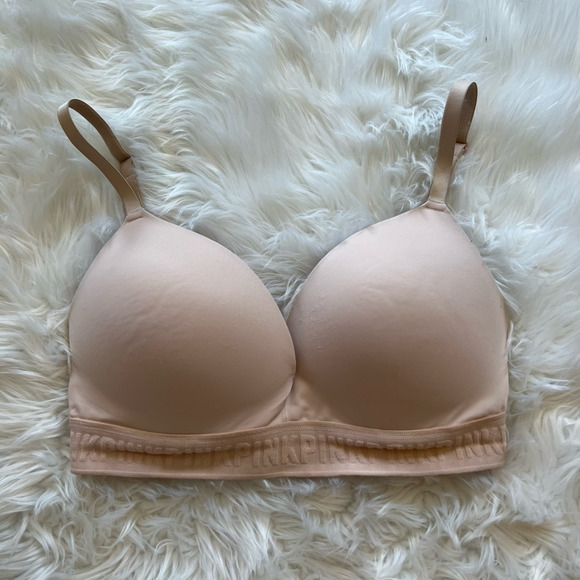 Victoria's Secret Other - Victoria's Secret PINK Womens Bra Pink Padded 32DD